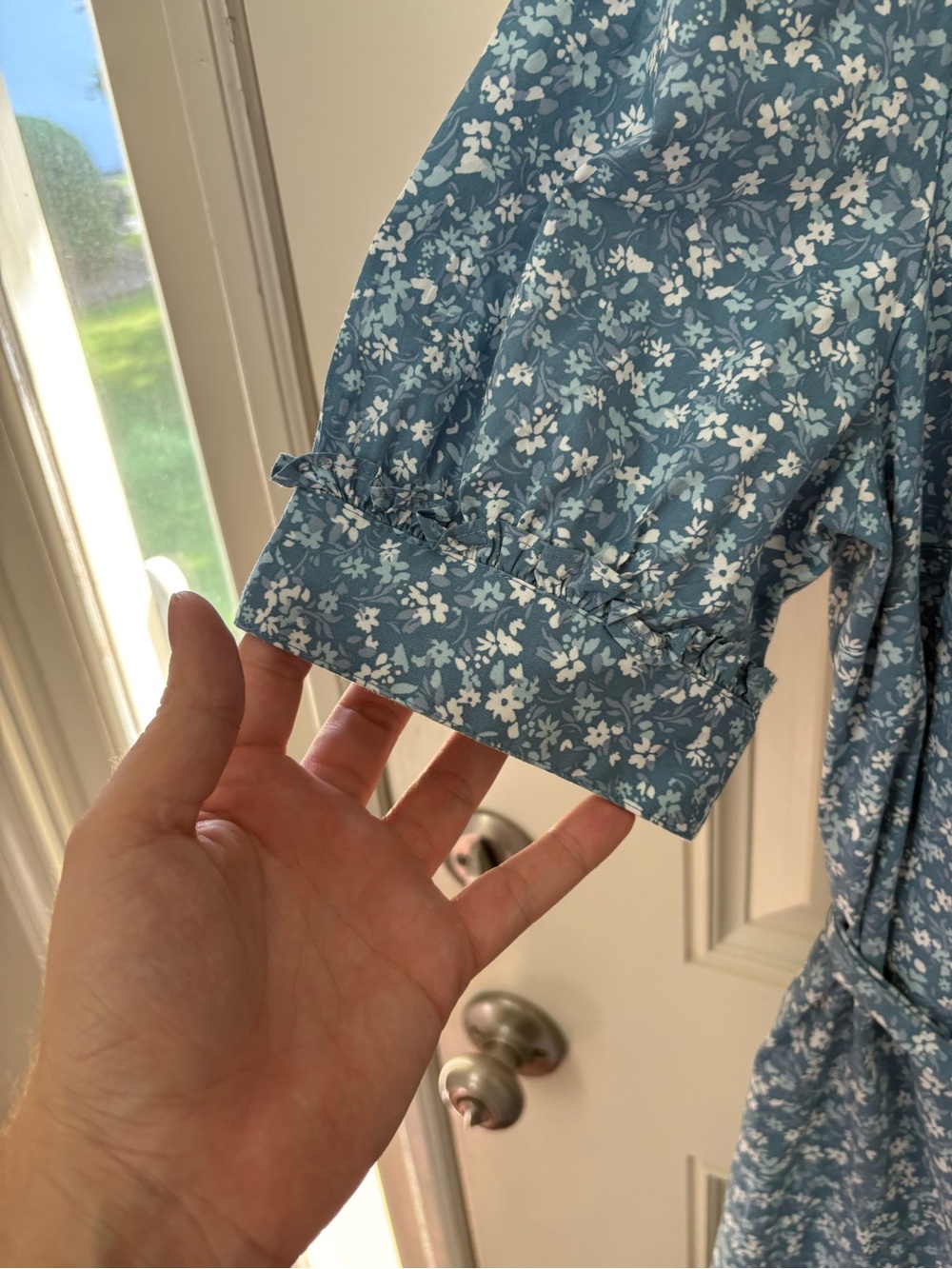 Draper James Reba Wrap Dress Size 10 - Picture 3 of 6